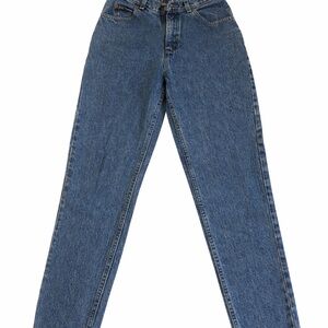 Vintage Lee Women's Straight Leg Blue Jeans